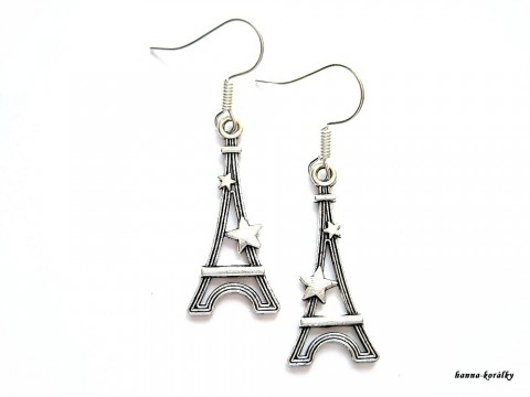 Náušnice - starostříbrná Eiffelovka náušnice stříbrné eiffelovka eifelovka 
