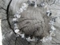 Pružný náramek turmalín v křišťálu