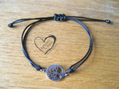 Šňůrkový náramek - kolo