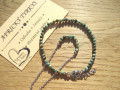 Jemný náramek Africký Tyrkys 3mm