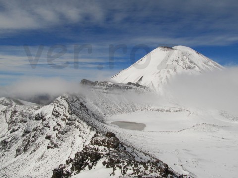 Sopka pod sněhem voda fotografie modrá letní květiny krajina krásný barevný obloha písek země cizina pixel cestovat zahraničí nový zéland 