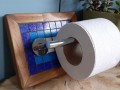 mozaikový držáček na toaletní papír