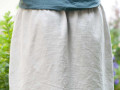 SUKÝNKA lněná (light grey)