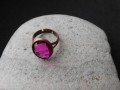 Měděný prsten - Růžové světlo