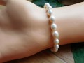 Náramek* Bílé perly výběr*
