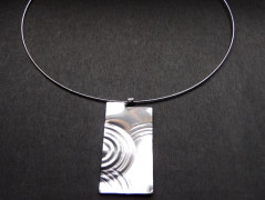 Náhrdelník  - černý spinel
