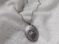 Náhrdelník - nerez medailonek