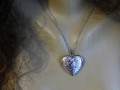 Náhrdelník -nerez,medailonek,srdce