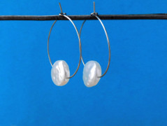 Přívěšek-nerez-modrý avanturin