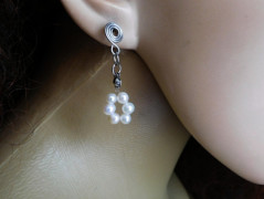 Přívěšek-nerez-modrý avanturin