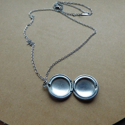 Náhrdelník - nerezový medailonek náhrdelník medailonek kulatý 
