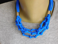 Přívěšek-nerez-modrý avanturin