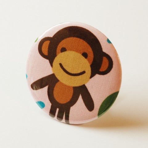 Magnet 58 - opice hnědá opice veselé magnet opičák 