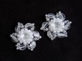 Ice flowers - puzetky pr. 2,1cm