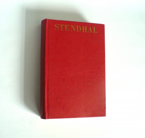 Stendhal, ČERVENÝ A ČERNÝ, kniha knížka kniha knihovna vázaná kniha antikvariát výtisk 