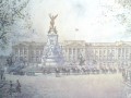Obraz, Londýn, Buckinghamský palác/