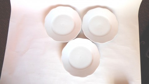 Talířky dezertní, porcelán, za vše kuchyně prostírání stolování retro porcelán glazura chata chalupa hospoda domácnost jídlo talířek podšálek servírování sběratelství restaurace sběratel gastronomie 