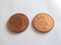 Mince Anglie, 2 pence, za vše, 2 ks