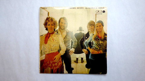 LP gramofonová deska, ABBA, 1974 hudba gramofon country sběratelství zpěvačka zpěvák pop audio sběratel orchestr hudební skupina gramo deska vynil nahrávka beat 