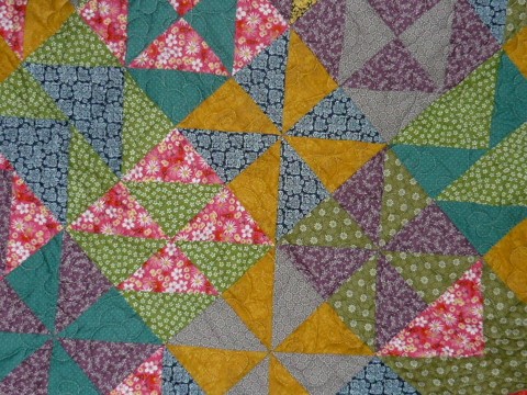 Pohodová patchwork deka 