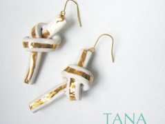 Tana šperky - keramika/zlato