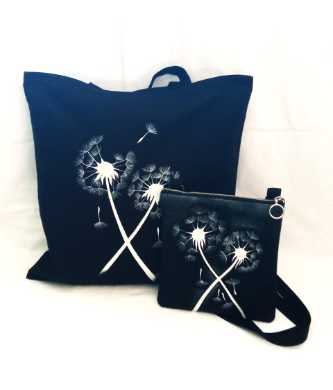PAMPELIŠKA-crossbody+taška nákupka taška pampelišky crossbody 