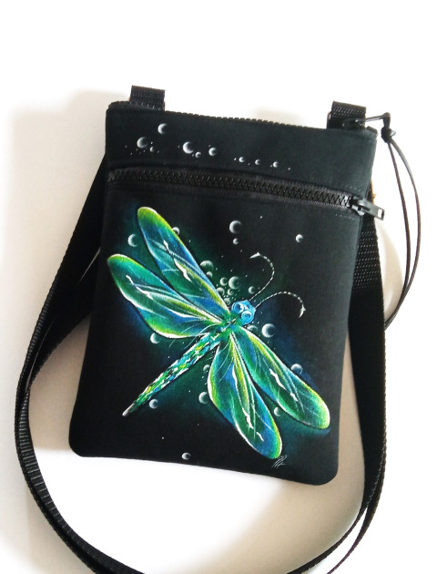 malá crossbody s kapsou-VÁŽKA vážka crossbody 