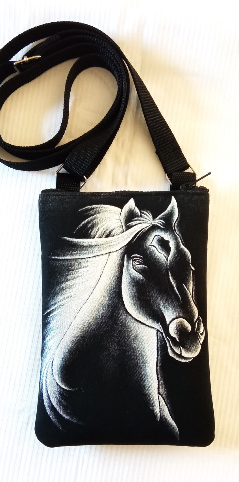 crossbody-STŘÍBRNÝ KŮŇ kůň crossbody 