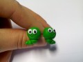 Zelení červíci - puzetky fimo
