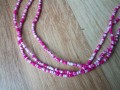 Růžový náhrdelník / náramek