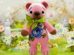 medvídek Růžička - návod