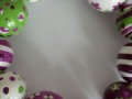 Květinkovo-koláčkový náramek