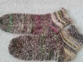 Vlněné ponožky barevné 39-40