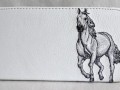 Zipová peněženka Kůň