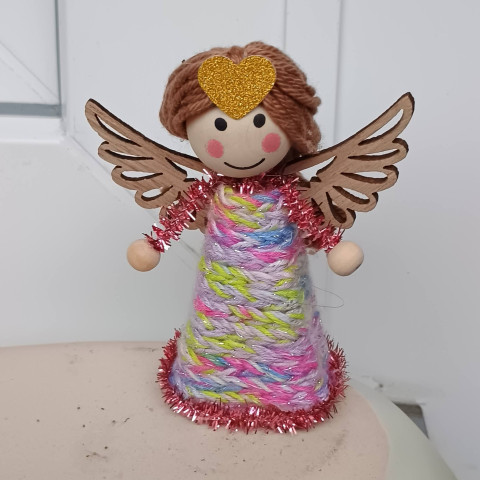 Malý andílek dekorace vánoční ozdoba andílek 