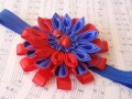 čelenka Bleu et rouge
