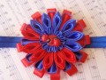 čelenka Bleu et rouge