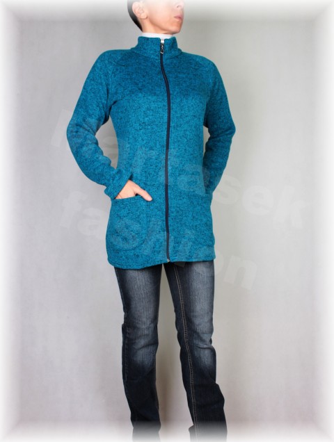 Kabátek hřejivý 17 (nové barvy) červená zelená modrá fialová černá hnědá šedá mikina svetr tyrkysová zimní úpletový podzimní kabát bunda kabátek melír celoroční hořčicová ostružinová volnočasová svetrovina 