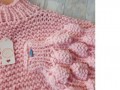 Bubble sweater pink