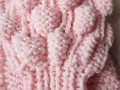 Bubble cardigan pink