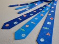 Značková kravata - modrá