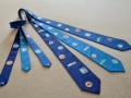 Značková kravata - modrá