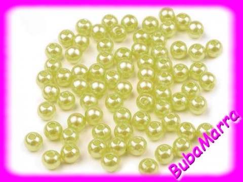 ~100 ks~ Voskované perle ~ 5mm ~ korálky perly perle svatební voskované korálkování zdobení šperkařství 