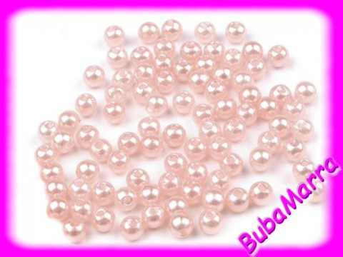 ~100 ks~ Voskované perle ~ 5mm ~ korálky kuličky perly voskované korálkování lesklé ruční práce 