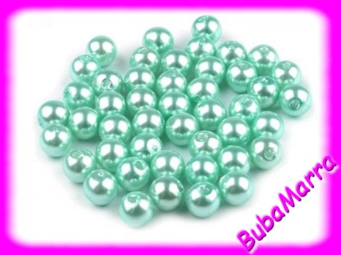 ~ 80ks Voskované perle Ø 6mm ~ korálky perly perle svatební voskované korálkování zdobení šperkařství 