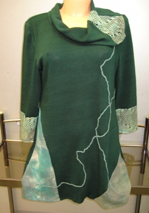 Tunika batika šití návrhářství krejčovství 