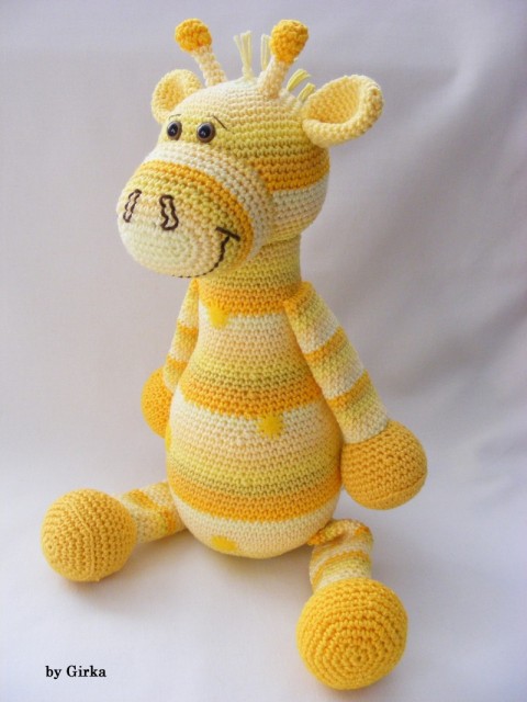 Žirafka Slniečková žirafa dekorace vánoce narozeniny žlutá slunce hračky zoo zvířata dárky překvapení 