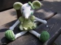 Myška balerínka - zelená