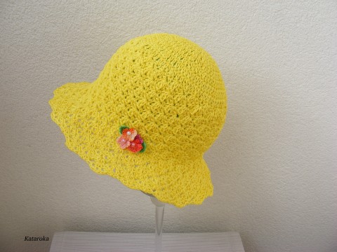 Klobouček sluníčkový hlava moře květy klobouk žlutá léto dárky překvapení 