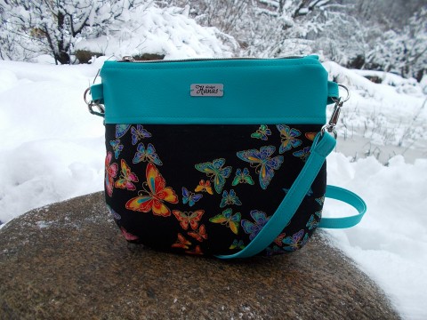 Kabelka Anetka kabelka taška svěží elegantní barevná praktická jedinečná každodenní vycházková volnočasová 
